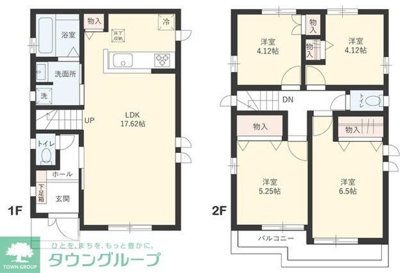 Sumai-to国立市泉05の物件間取画像